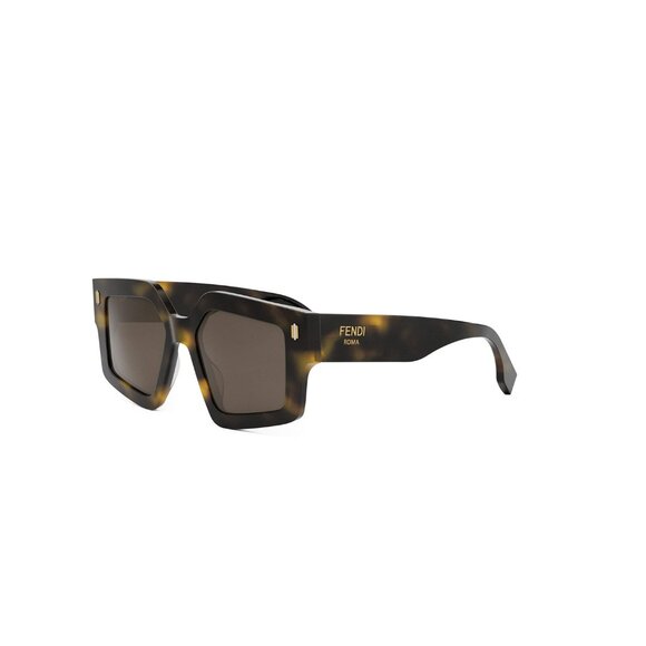 NEW FENDI SUNGLASSES, WOMEN HAVANA EYEWEAR FEDNI FE40162F 52E - Picture 2 of 3